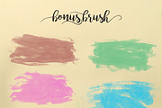 bromello typeface, a Script Font by alit design (Thumbnail 5 of 11)