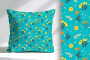 Blue Abstract Floral Seamless, a Pattern Graphic by Sharon Schwalbe (Thumbnail 2 of 4)