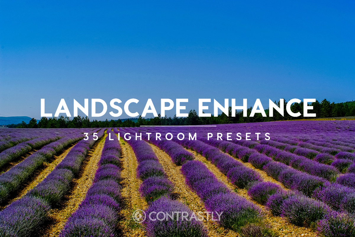 Landscape Enhance Lightroom Presets, an Action Add-On by Contrastly Shop (Photo 1 of 5)