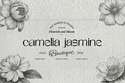 Floweria - Beauty Sans Serif Font, a Sans Serif Font by Baleee (Thumbnail 3 of 17)