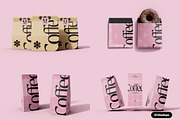 Coffee Bag Packaging Mockup Set, a Cups & Container Mockup by Mego-studio (Thumbnail 2 of 8)