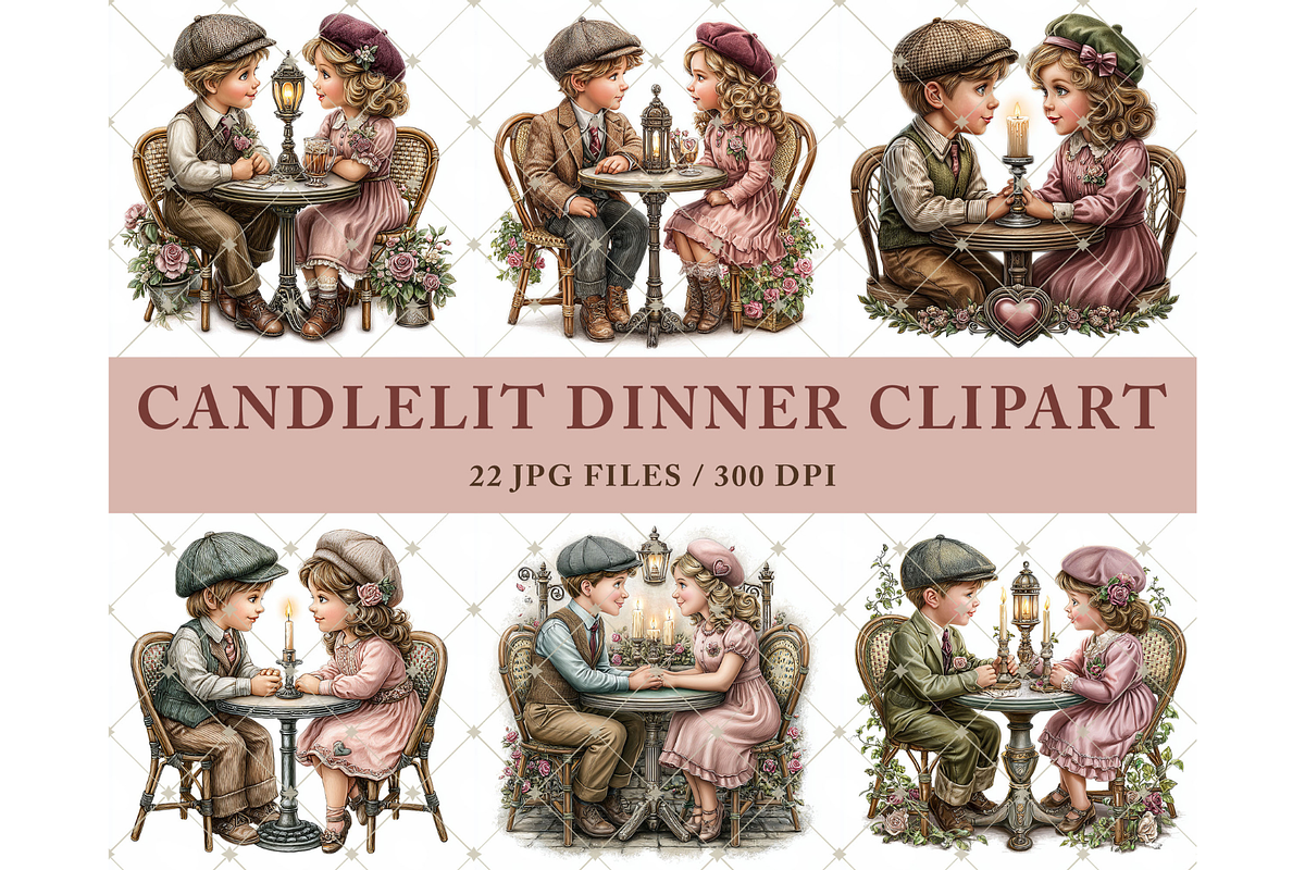 Candlelit Dinner JPG, a Person Illustration by Memories By Lea (Photo 2 of 7)