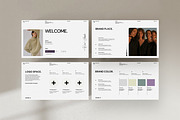 ELECTRIC | BRAND GUIDELINE TEMPLATE, a Presentation Template by GoldenPixelStudio (Thumbnail 4 of 8)