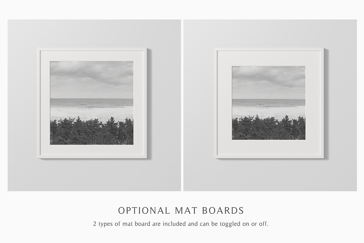 1x1 Square Frame Mockup, a Print Template by Lelu Art Design (Photo 11 of 11)
