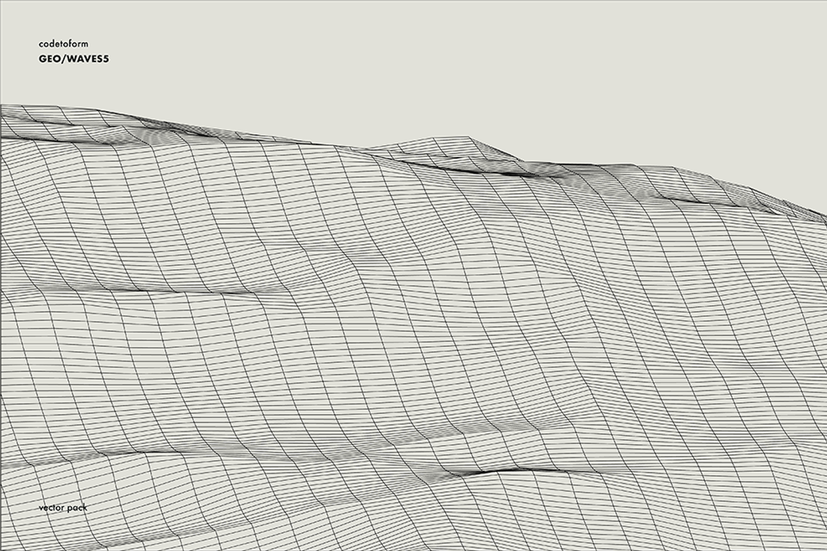 GEO_WAVES6 Vector Pack, a Graphic by codetoform (Photo 6 of 21)