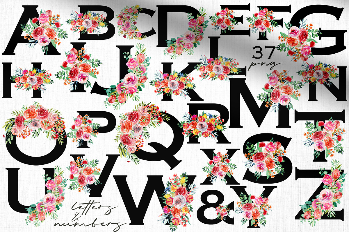 Wild flowers collection, a Texture Illustration by Skliarova (Photo 8 of 11)
