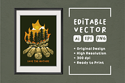 SAVE THE NATURE, an Object Illustration by Ngaula Std. (Thumbnail 3 of 3)