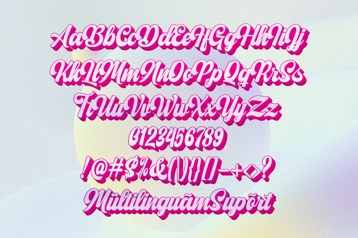 Mitona Vintage (New Update), a Script Font by Letter Fresh (Photo 8 of 9)