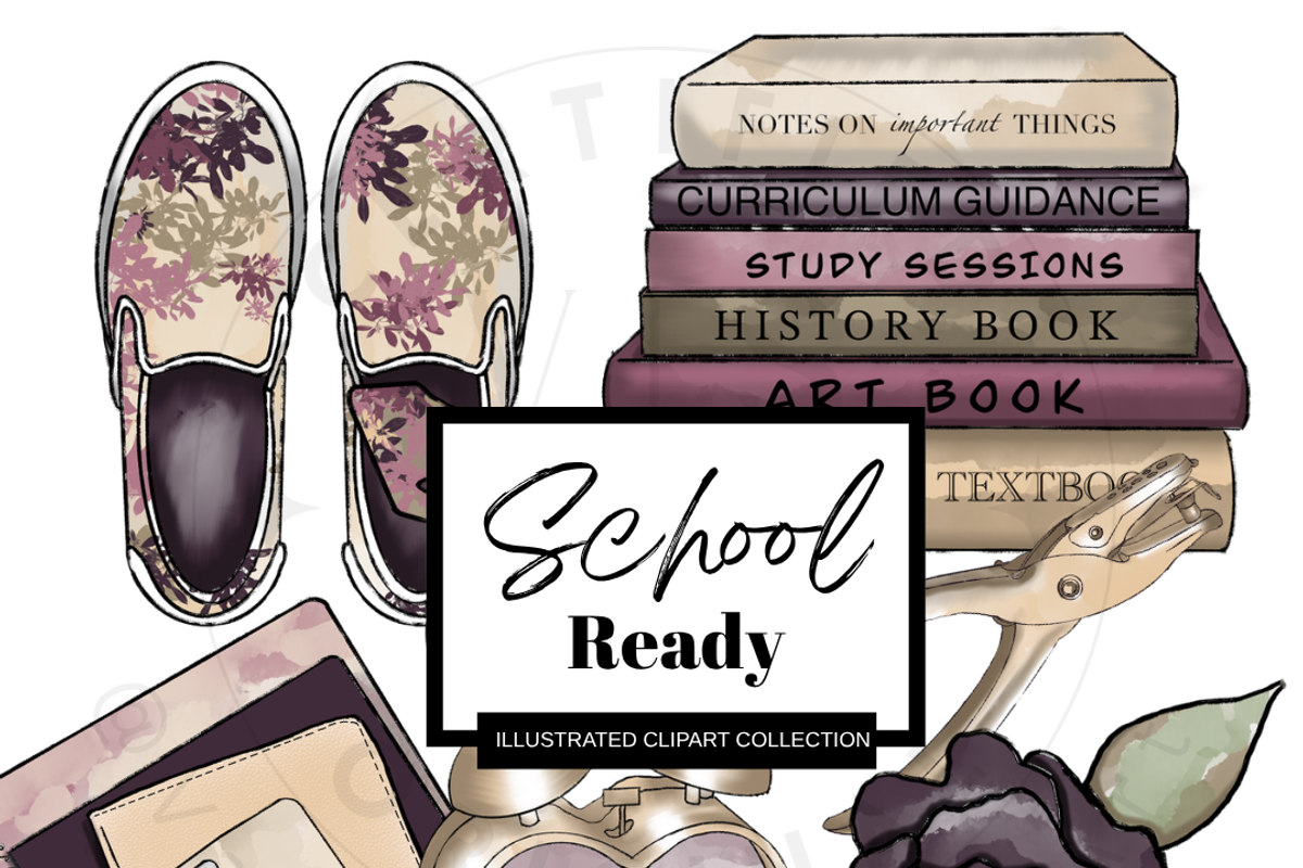 Ready School Collection, an Education Illustration by VS Studio (Photo 1 of 10)