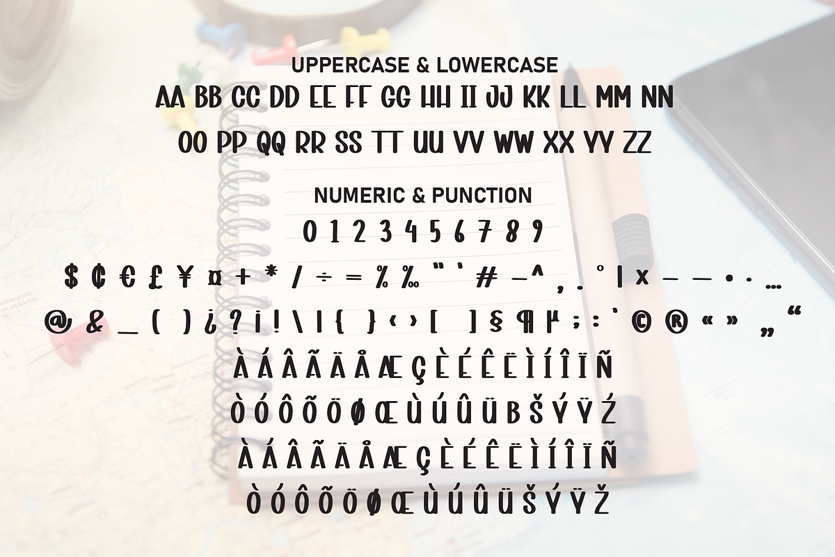 Notes Vacation | Script Font, a Script Font by Scratchones (Photo 7 of 8)
