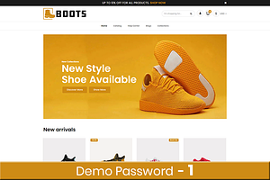 Boot Footwear Shopify Theme