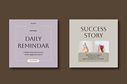 Minimal Social Media Post Template, a Social Media Template by MightyDesign (Thumbnail 4 of 7)