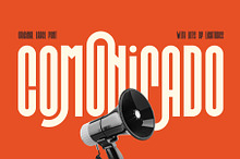 Comunicado Ligature Label Font