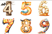 Halloween Alphabet Sublimation Clipa, an Illustration by Libby Wishes (Thumbnail 3 of 7)
