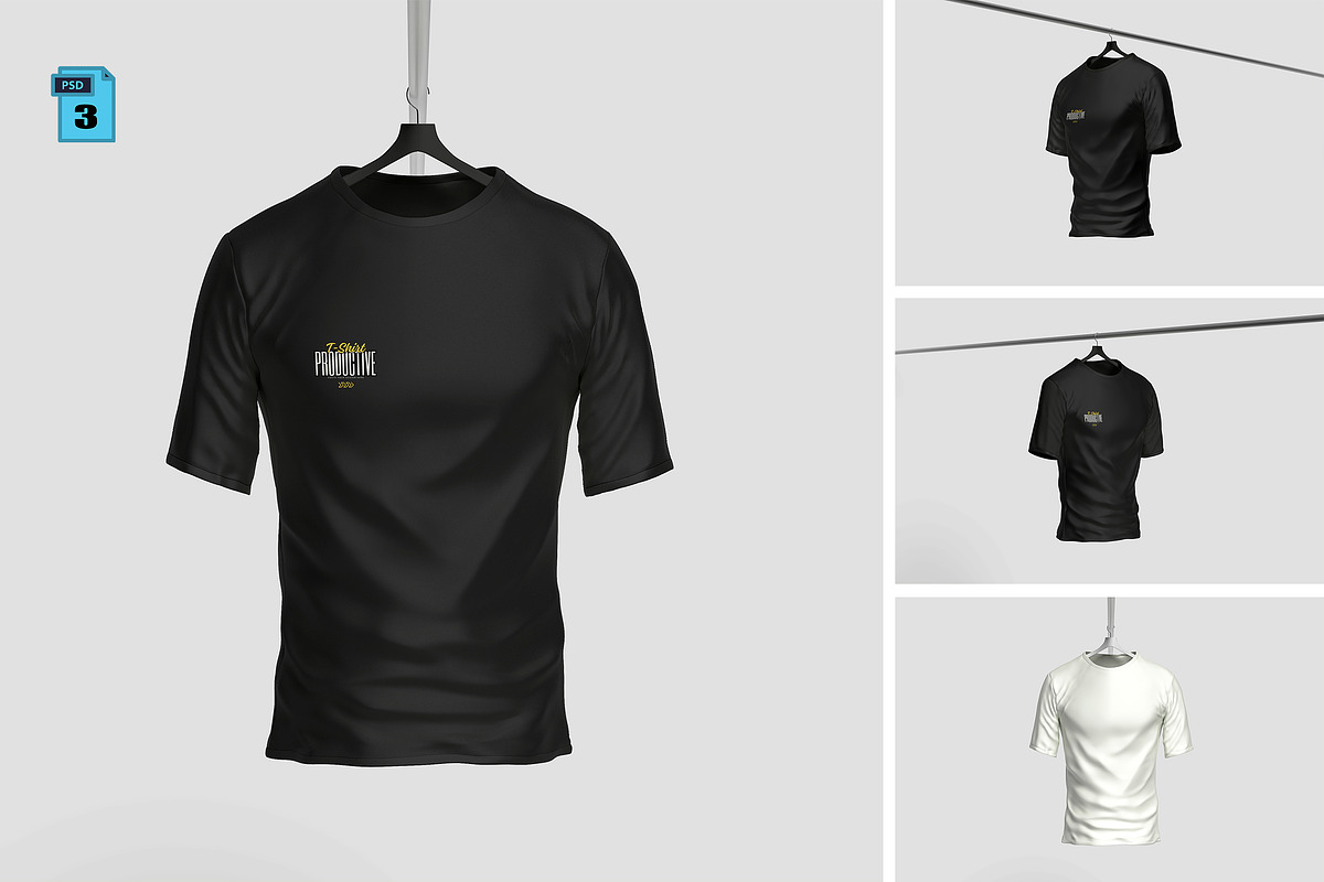 T-Shirt Mockup, a Shirt Mockup by AnasStudio (Photo 1 of 4)
