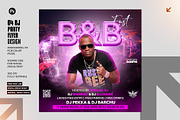 04 Dj Party Flyer Design Bundle, a Graphic by Shajib Shikder (Thumbnail 2 of 5)