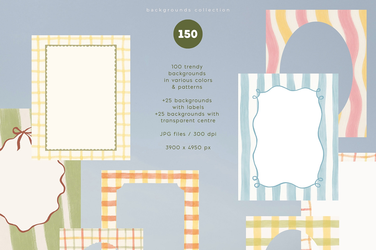 Simple Whimsy Backgrounds, a Background Graphic by PeDe Designs (Photo 6 of 15)
