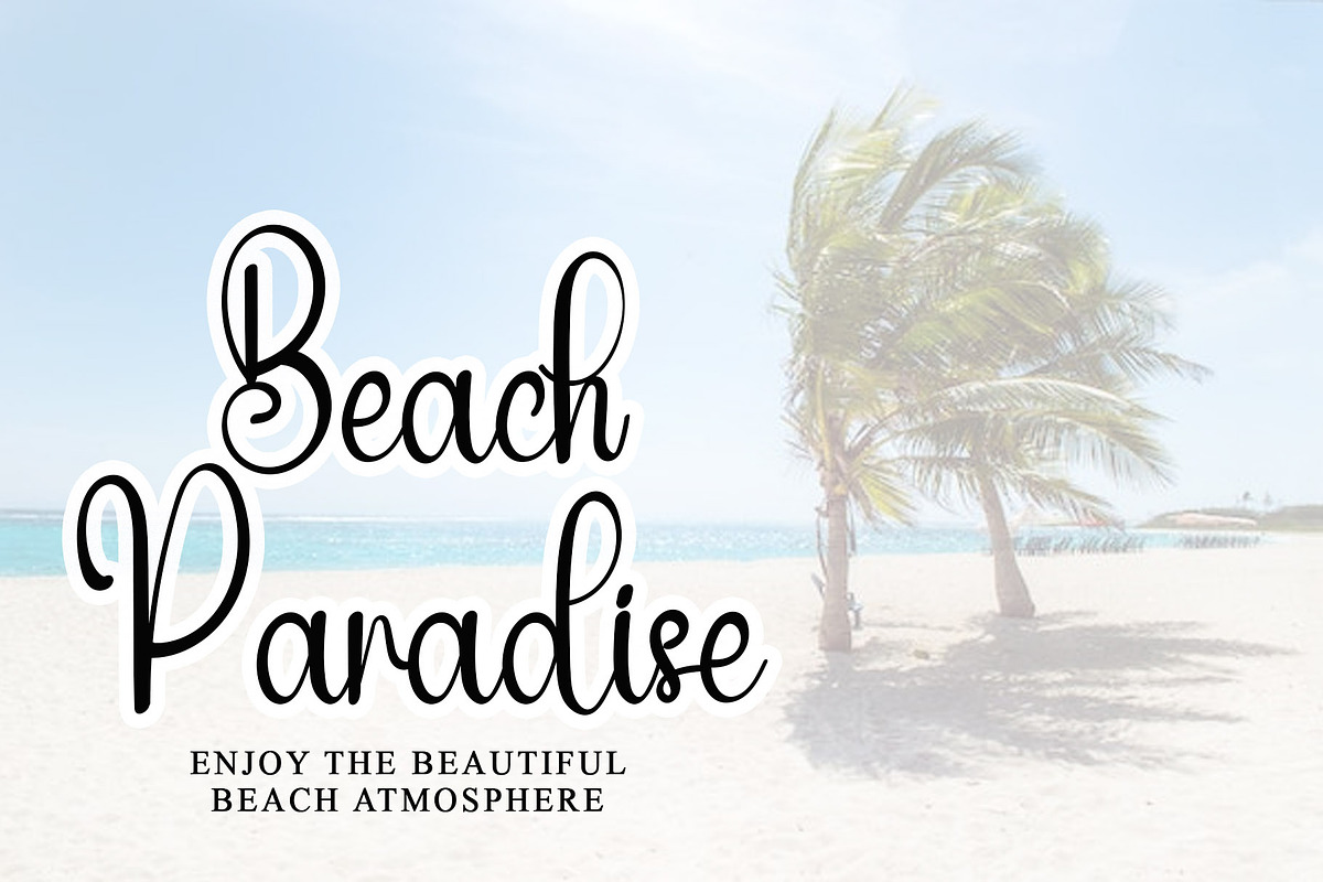 Family Vacation, a Handwritten Font by FreshTypeINK (Photo 3 of 7)