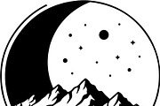 Night Landscape Egg Silhouette Bundl, an Illustration by Designs_River (Thumbnail 10 of 22)