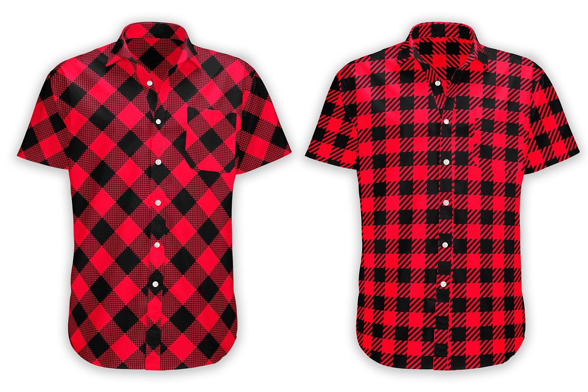 Classic Set Lumberjack Plaid, a Pattern Graphic by Vectorchoice (Photo 4 of 8)