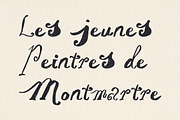 Artist Handwriting & Paper Cut Font, a Handwritten Font by Laras Wonderland (Thumbnail 2 of 11)