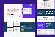 CollabFlow - Landing Page Template, a HTML Template by TNCFlow (Thumbnail 3 of 5)