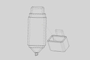 Highlighter pen 3d model, an Object 3D Model by fahad121 (Thumbnail 5 of 8)