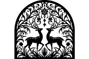 Enchanted Wildlife Vector Bundle, a Graphic by Creativeshirt (Thumbnail 7 of 10)