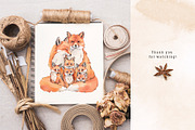 Fox family creator, an Animal Illustration by VerAna (Thumbnail 14 of 14)