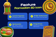 Ramadan 3D Icon pack vol 2., a Food & Drink 3D Model by orenjidesign (Thumbnail 2 of 8)