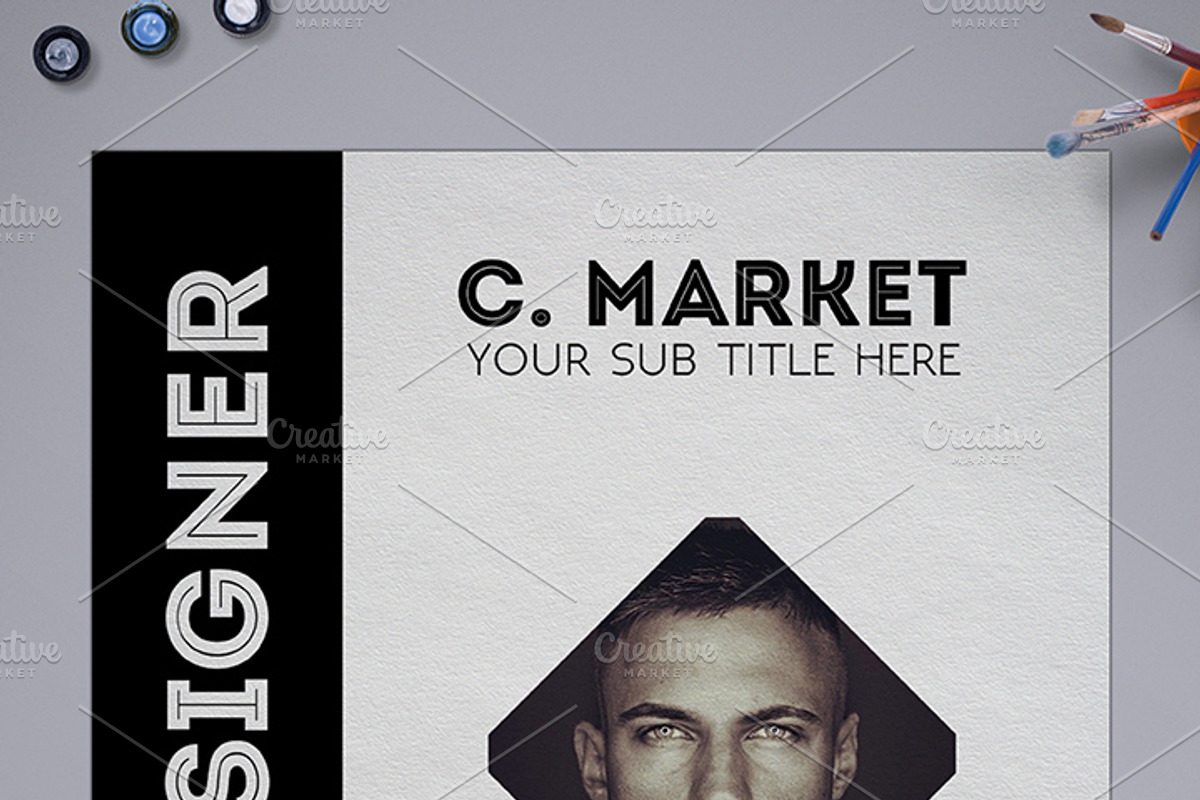 Multipurpose ID Badge, a Card Template by Tzochko (Photo 3 of 5)