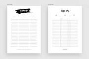 Sign Up Template, a Stationery Template by Amit Debnath (Thumbnail 4 of 5)
