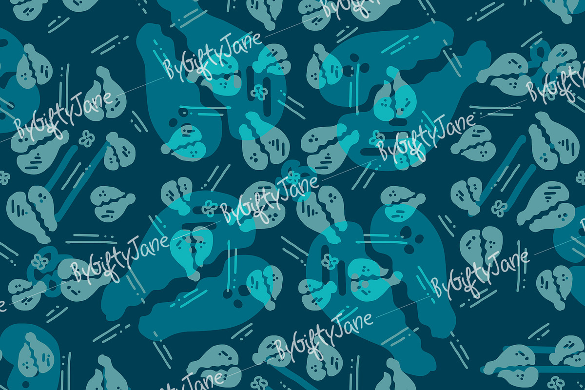 Cowries Batik Pattern, a Pattern Graphic by ByGiftyJane (Photo 5 of 8)