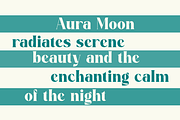 Aura Moon, a Serif Font by Zafiratype (Thumbnail 3 of 15)