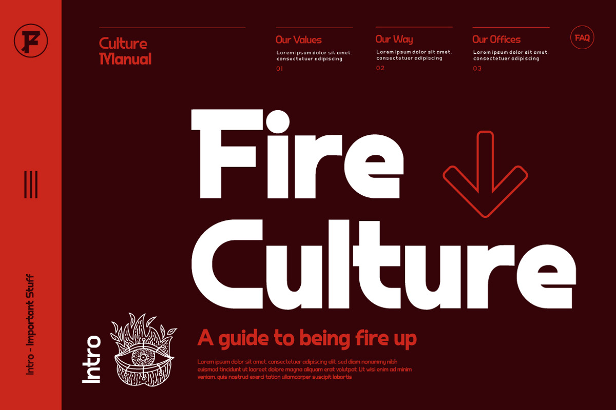 Efrida, a Sans Serif Font by twinstd (Photo 3 of 11)