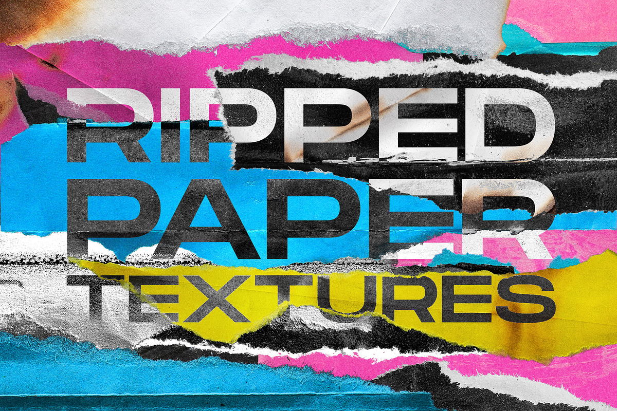 Ripped Paper Textures for Photoshop, a Texture Graphic by Visual Fear (Photo 1 of 6)
