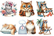 Funny Cats Sublimation Quotes Bundle, an Illustration by DreamArtGraphic (Thumbnail 2 of 5)