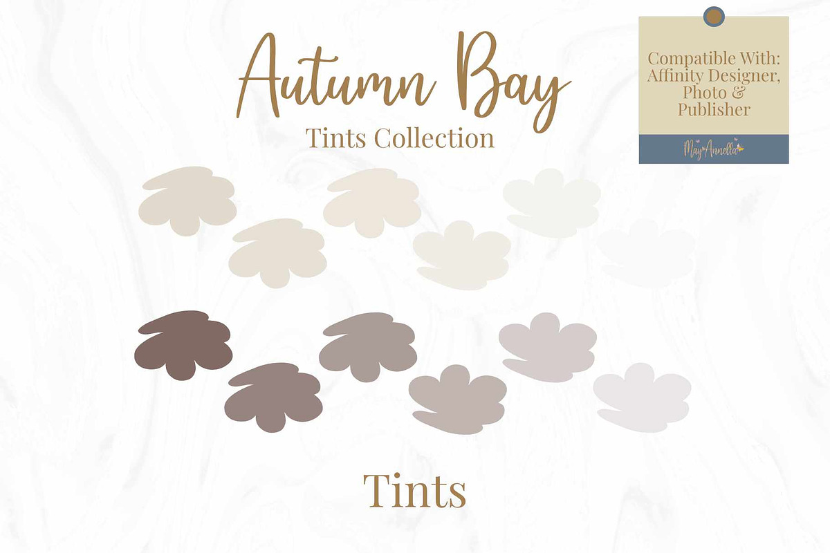 Earthy Leaf & Blue Palette Affinity, a Palette Add-On by May Annella (Photo 6 of 8)