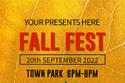 Fall Festival Social Media Templates, a Social Media Template by designerzDukan (Thumbnail 5 of 6)