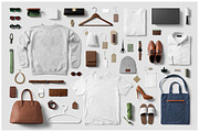 Clothing / Fashion / T-Shirt Mockup, a Product Mockup by forgraphic™ (Thumbnail 1 of 5)