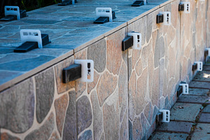 Stone Tile Installation Outdoors, an Architecture Photo by Ales Munt