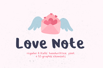 Love Note | Handwritten Font