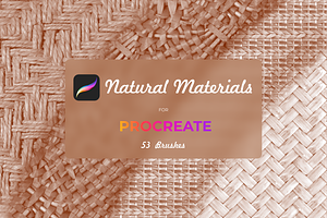 Natural Materials For Procreate