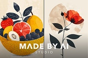 50 Scandinavian Art Prompts, an Object Graphic by MadeByAI Studio (Thumbnail 5 of 5)