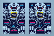 Yeti Winter Indie Rock Flyer, a Flyer Template by ashenterprise (Thumbnail 2 of 3)