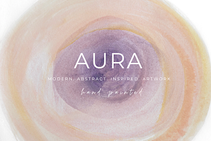 AURA ABSTRACT ART, a Texture Illustration by identity.ART