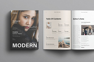 Modern Creative Lifestyle Magazine