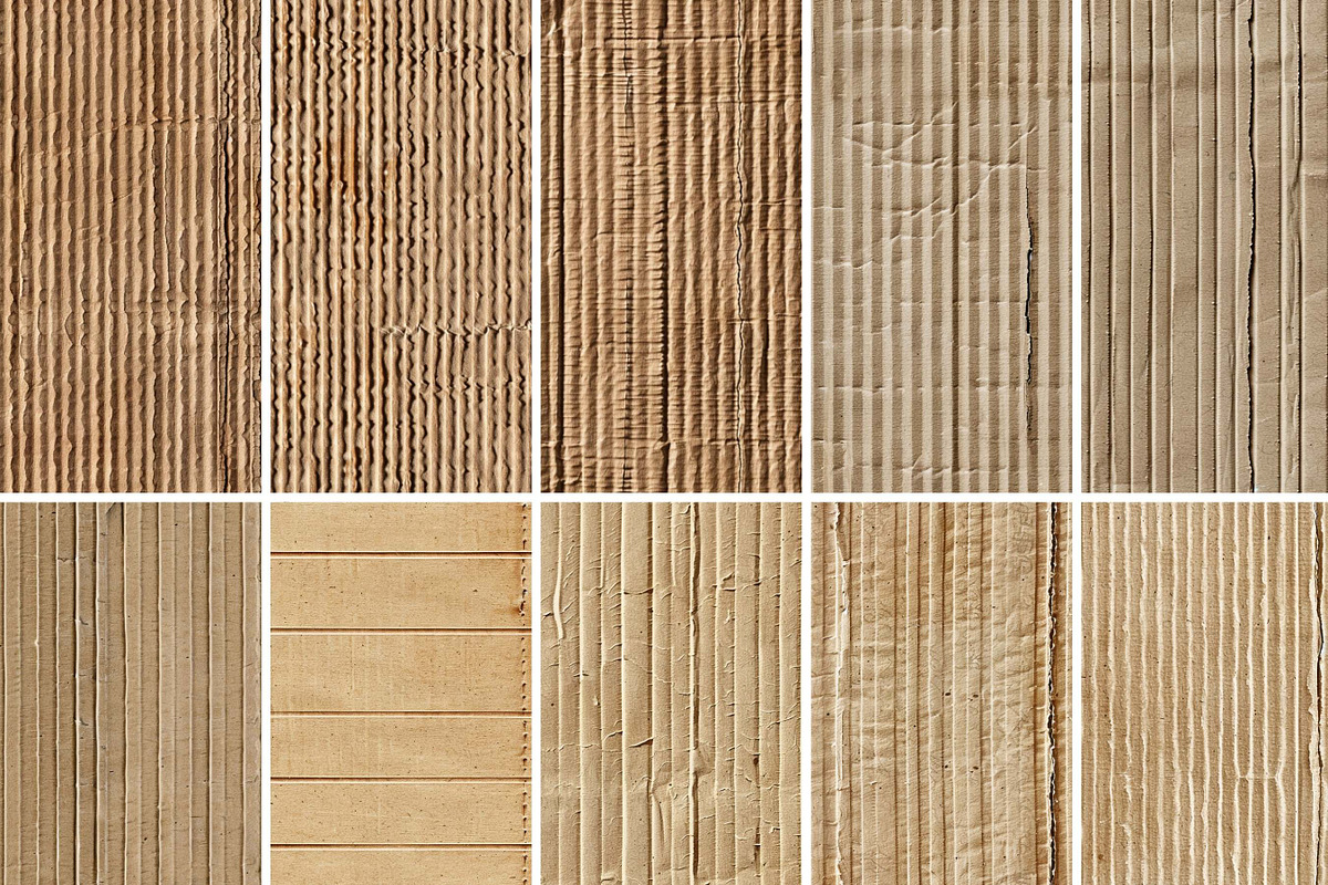 Cardboard Seamless Texture, Brown, a Pattern Graphic by BrushstrokeArtGB (Photo 4 of 11)