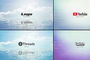 Clean Logo Water for After Effects