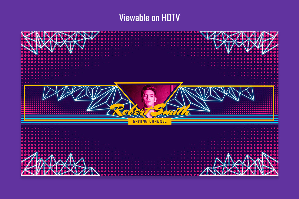 Youtube Channel Art - Futuristic, a Templates & Theme by SlideFactory (Photo 3 of 5)